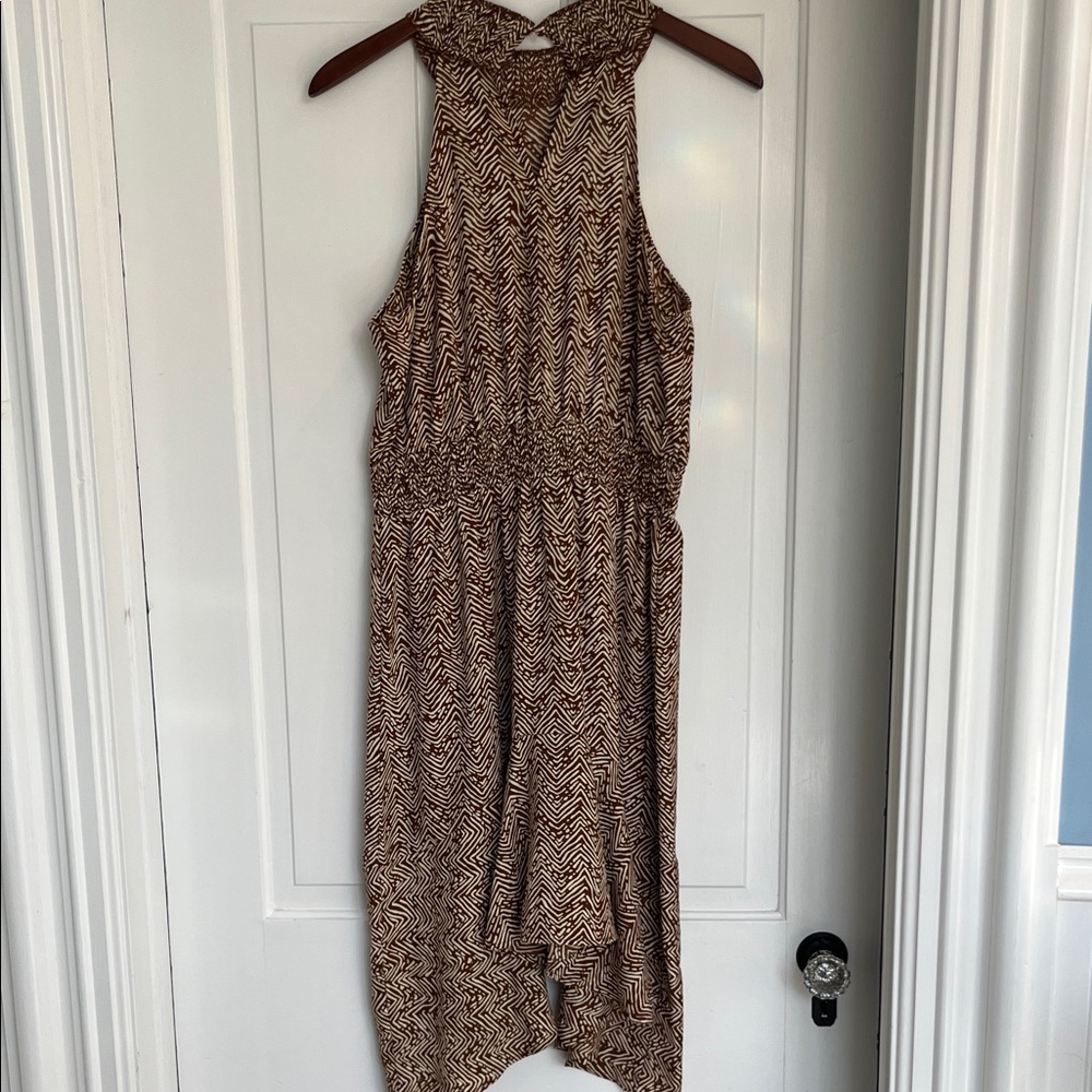 Maurices Brown High Low Women's Dress - Picture 4 of 4